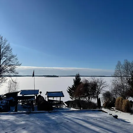 Деревянный коттедж Nad Jeziorem Dobskim Mazury Fuleda
