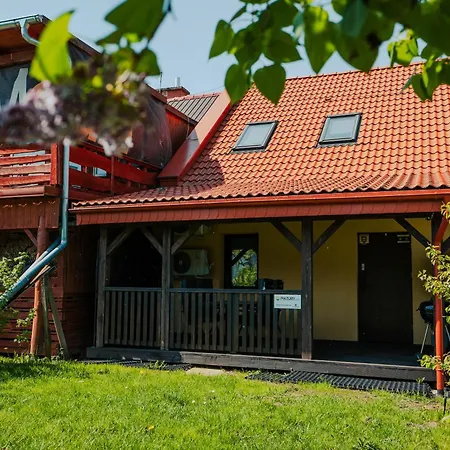 Деревянный коттедж Nad Jeziorem Dobskim Mazury Fuleda